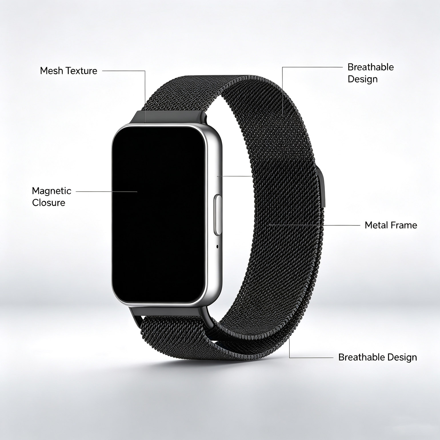 Milanese Loop Strap for Samsun - огляд і ціна Milanese Loop Magnetic