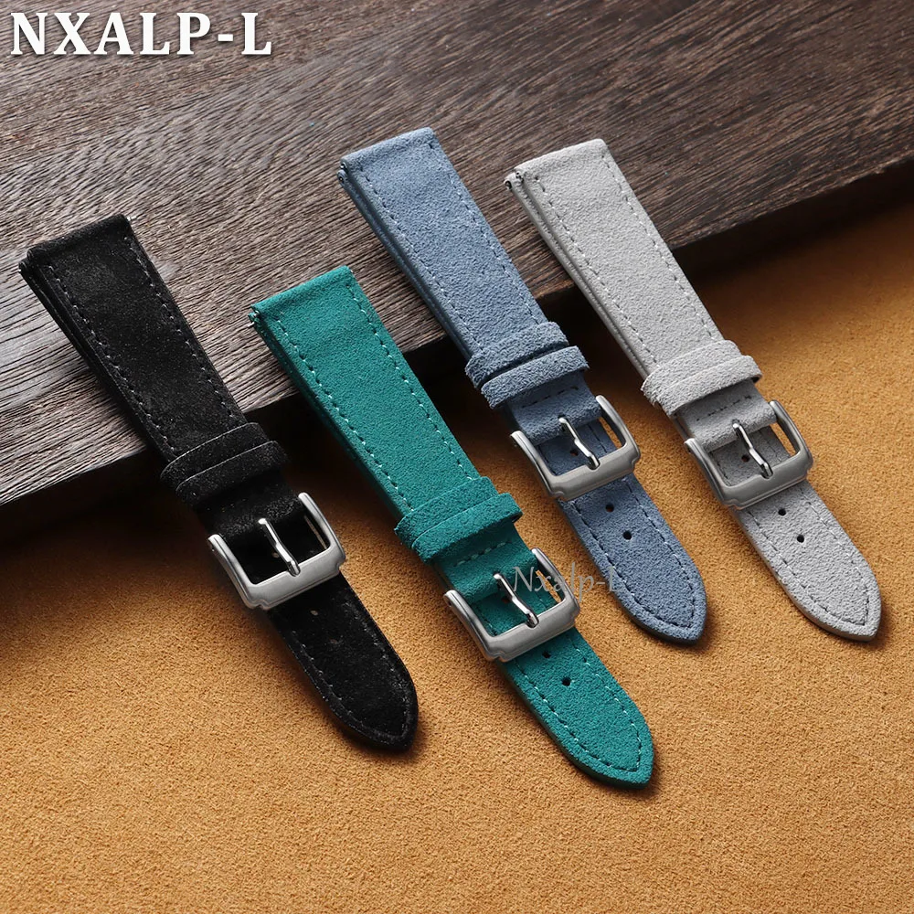 Durable Suede Cowhide Watch St - огляд і ціна Suede Strap Watch