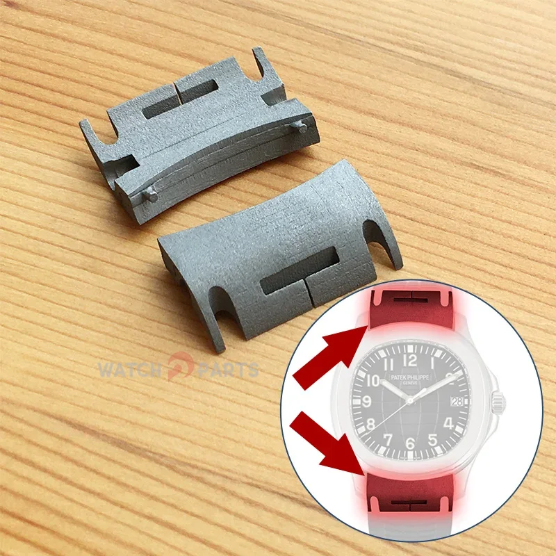 Strap Metallic Inserts Inside  - огляд і ціна Patek Philippe Watch Aquanaut