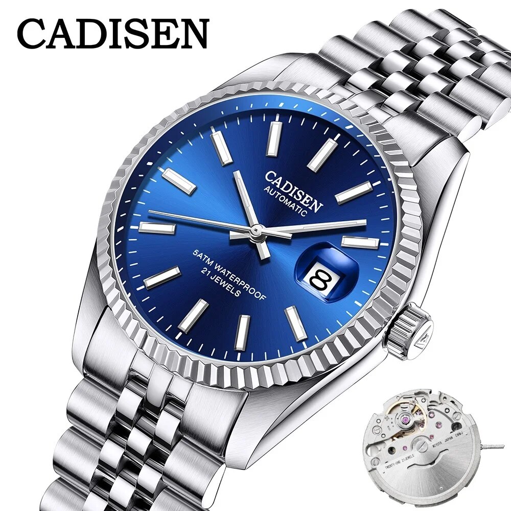 CADISEN Men Mechanical Watch T - огляд і ціна Rolex Watch Datejust