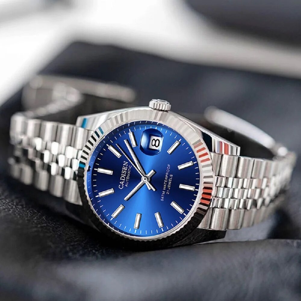 CADISEN Men Mechanical Watch T - огляд і ціна Rolex Watch Datejust