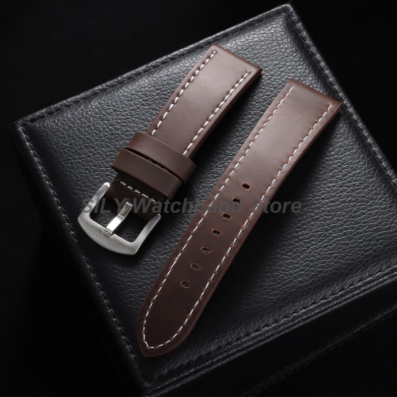 Genuine Leather Watchband 18mm - огляд і ціна Suede Strap Watch