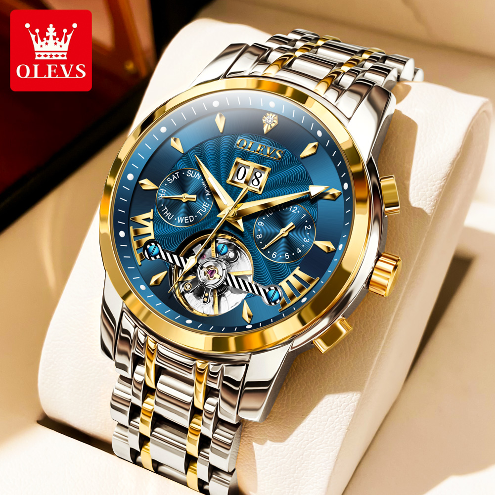 OLEVS 9965 Mens Watch Classic  - огляд і ціна Rolex Watch Datejust
