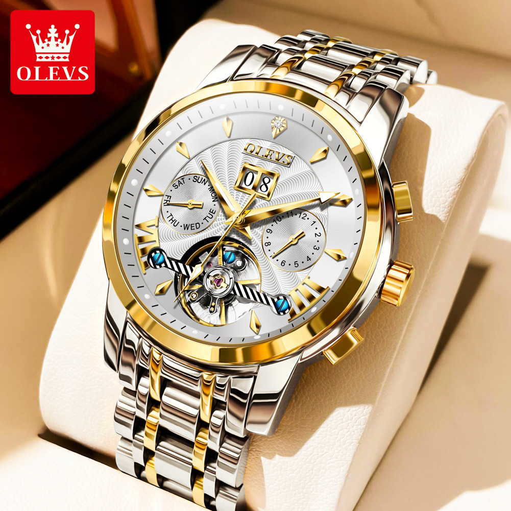 OLEVS 9965 Mens Watch Classic  - огляд і ціна Rolex Watch Datejust