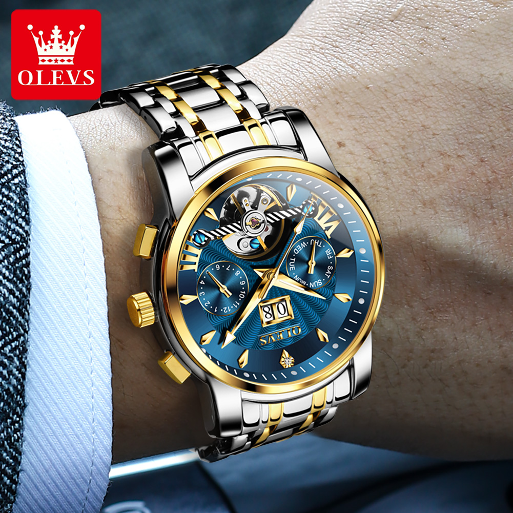 OLEVS 9965 Mens Watch Classic  - огляд і ціна Rolex Watch Datejust