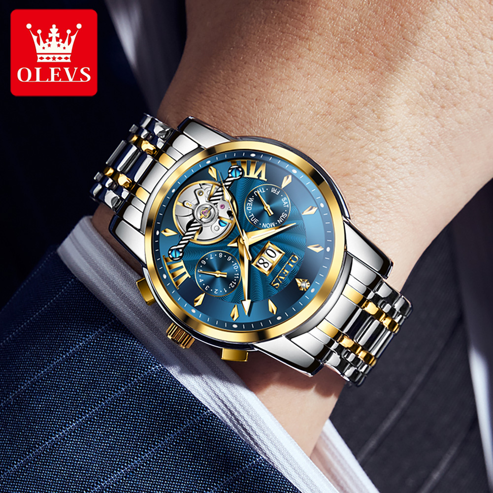 OLEVS 9965 Mens Watch Classic  - огляд і ціна Rolex Watch Datejust