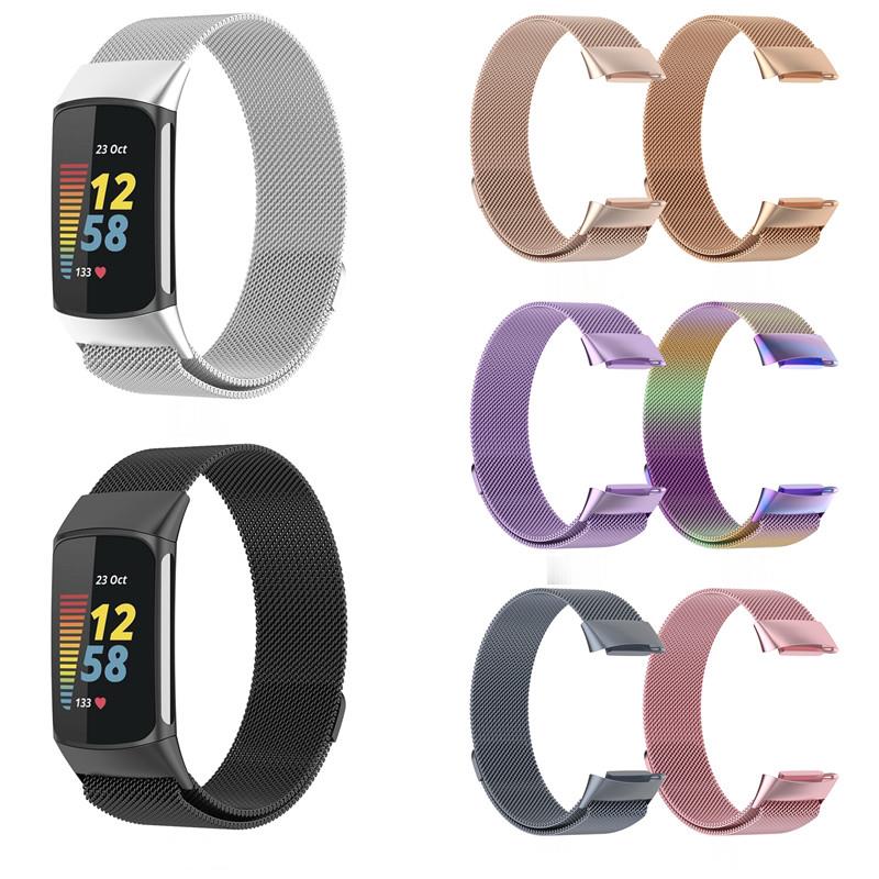 Metal Band For Fitbit Charge 5 - огляд і ціна Milanese Loop Magnetic