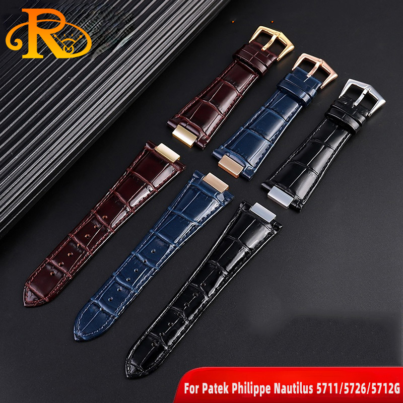 25X13mm notch Genuine Leather  - огляд і ціна Patek Philippe Watch Nautilus